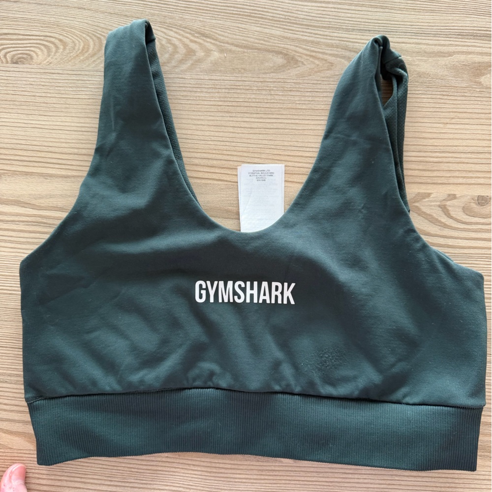 Gymshark Green Sports bra
